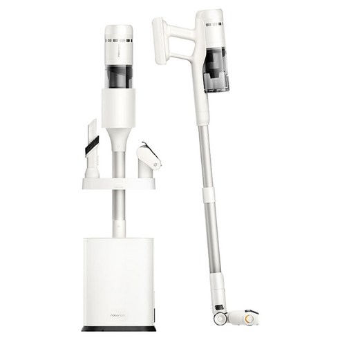 로보락 H60 Hub Plus 무선청소기, 화이트, H9A4A+MDS34HRR