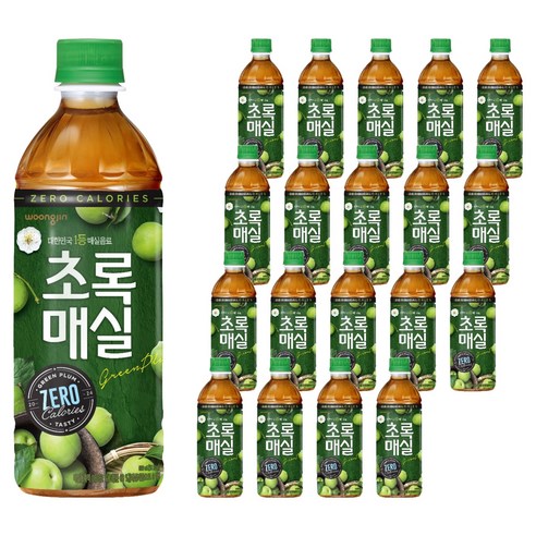 초록매실 제로, 500ml, 20개
