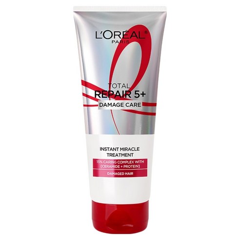 로레알파리 토탈 리페어 5+ 데미지 케어 트리트먼트, 1개, 170ml