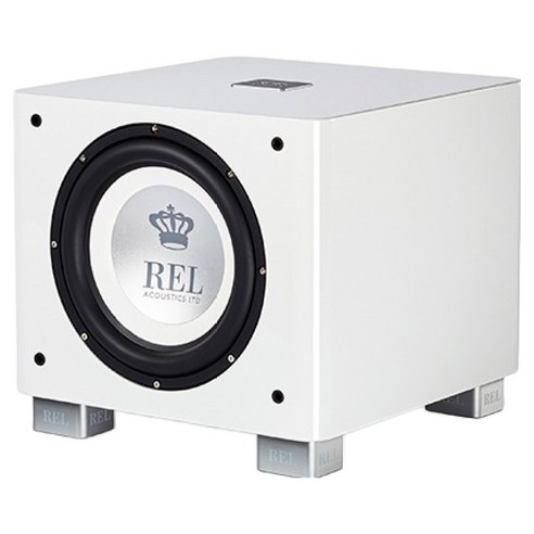 REL 하이파이 서브우퍼, Piano White, T/9x