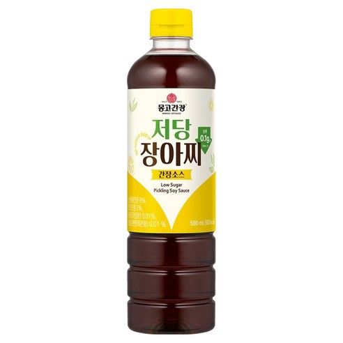 몽고간장 저당 장아찌간장소스, 1개, 500ml