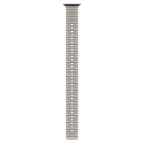 Apple 정품 애플워치 오션 밴드, 트랜스루센트 그레이 / 블랙 티타늄, 49mm, Extension, 1개