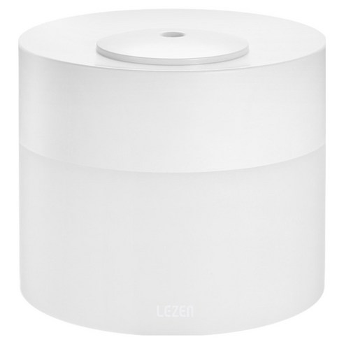 르젠 듀웰 미니 0.7L 무드등 초음파 가습기, 릴리화이트, LZHD-MM100