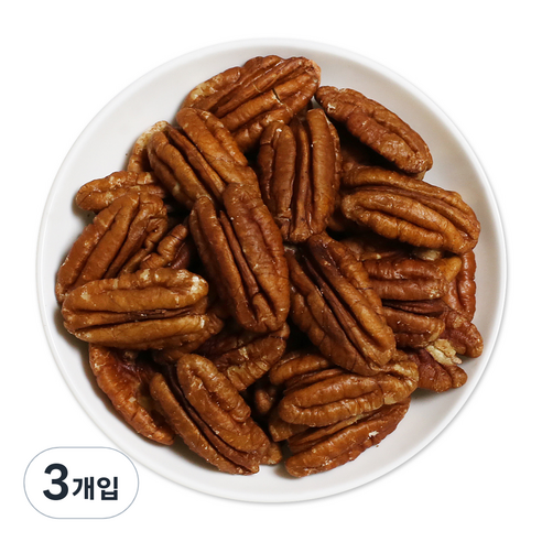 웰넛 자연두레 피칸, 500g, 3개