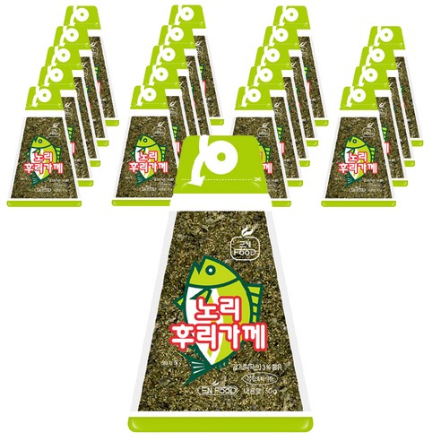 이엔푸드 노리풍 후리가께, 50g, 20개