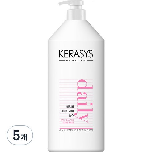 케라시스 데일리 데미지 케어 린스, 1.5L, 5개