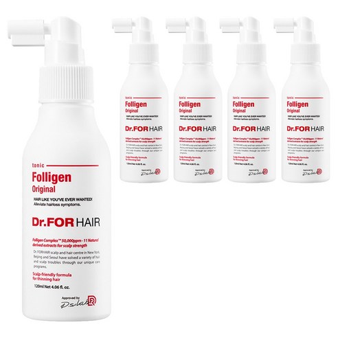 닥터포헤어 폴리젠 헤어토닉, 120ml, 5개