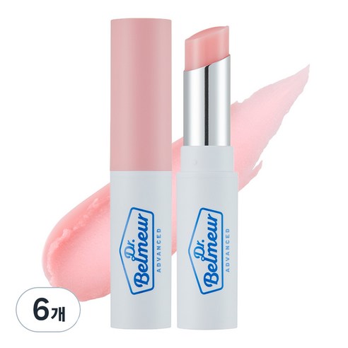 더페이스샵 닥터벨머 시카터치 컬러 립밤, 핑크, 5.5g, 6개