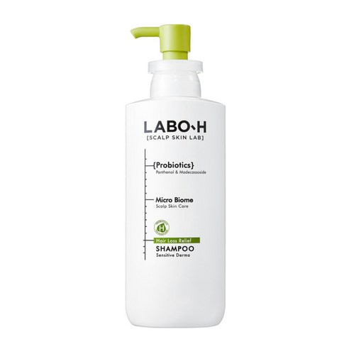 라보에이치 프로바이오틱스 탈모 증상 완화 샴푸 민감더마, 1개, 400ml