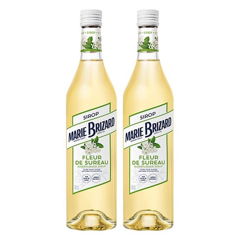 마리브리자드 엘더플라워 시럽, 700ml, 2개