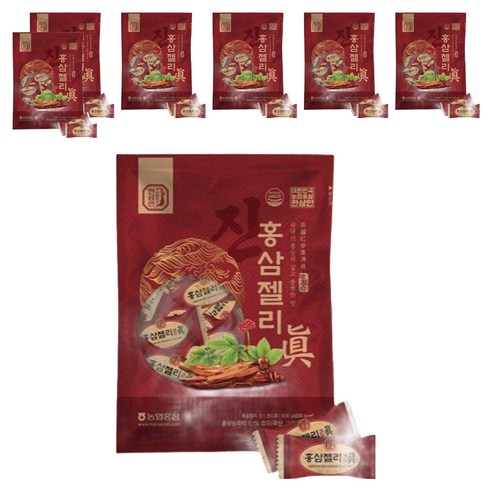 한삼인 홍삼젤리 진, 200g, 7개