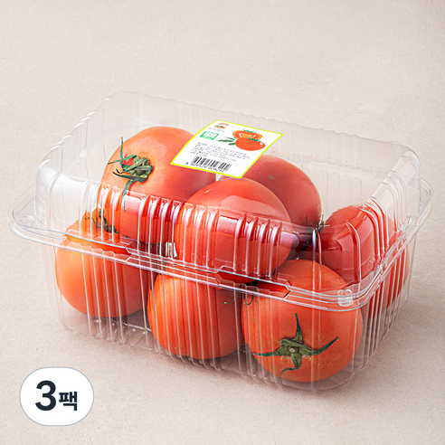 광식이농장 GAP 인증 완숙 토마토, 1.5kg, 3팩