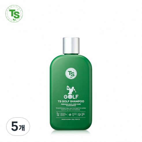 TS 골프 샴푸, 300g, 5개