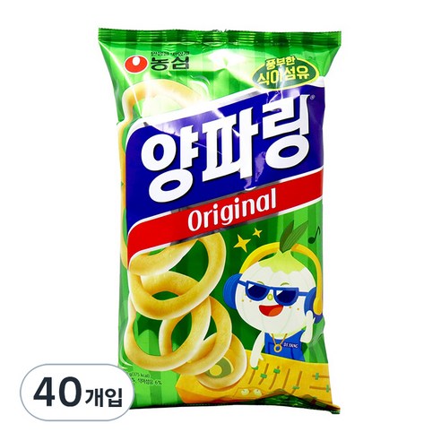 양파링, 80g, 40개