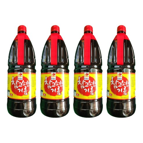 뚜레반 참고소한 기름, 4개, 1.8L
