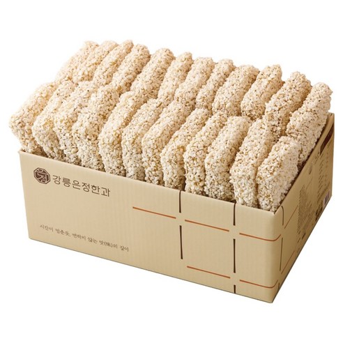 강릉은정한과 찹쌀과줄, 1개, 1kg