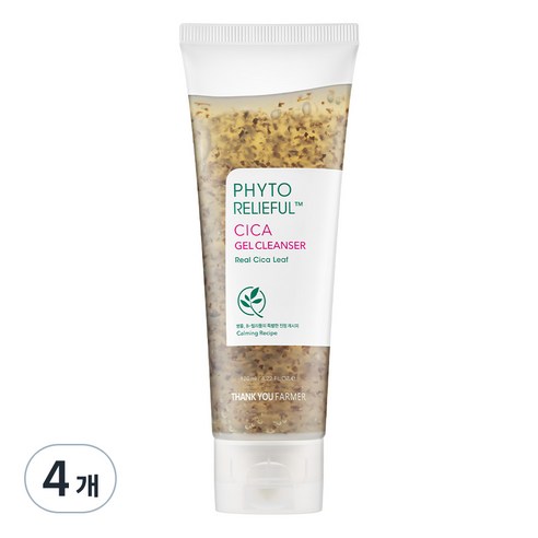 땡큐파머 피토 릴리풀™ 시카 젤 클렌저, 120ml, 4개