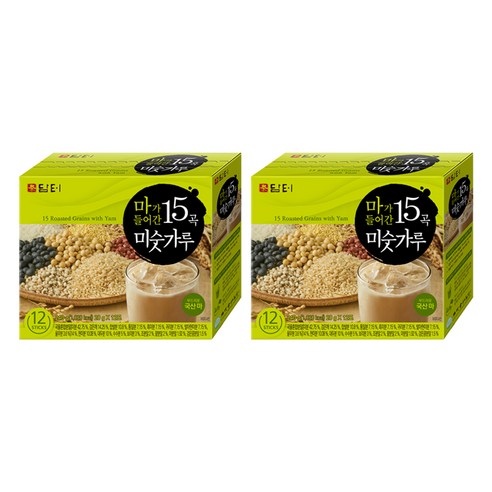 담터 마가 들어간 15곡 미숫가루, 240g, 2개