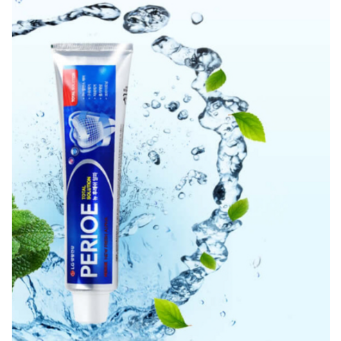 상쾌한 아침을 여는 마법, 페리오 뉴 후레쉬 알파 치약!