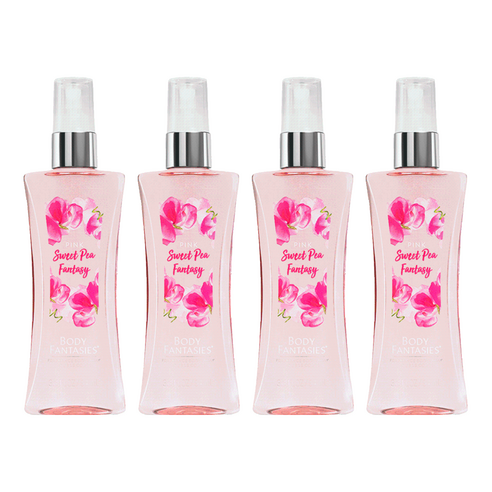 바디판타지 핑크 스위트 피 판타지 프래그런스 바디 스프레이, 94ml, 4개