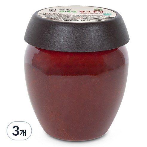 더해담 순창 청매실 찰고추장, 1kg, 3개
