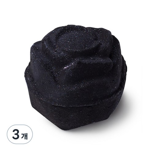 러쉬 배쓰 밤 입욕제 블랙 로즈, 190g, 3개