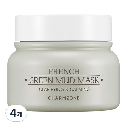 참존 프렌치 그린 머드 마스크 50ml, 4개, 1개입