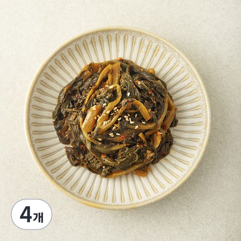 집반찬연구소 시래기 된장지짐, 90g, 4개