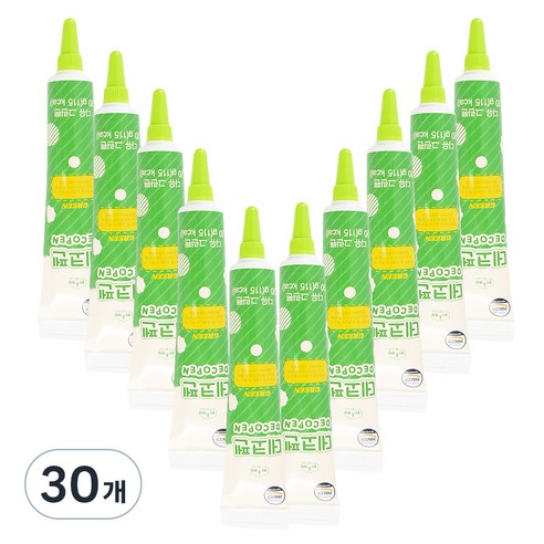 상상앤드 디유 데코펜 그린, 20g, 30개