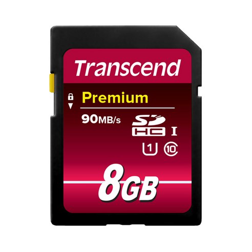 트랜센드 Premium UHS-I SD카드 TS8GSDU1, 8GB