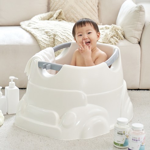 안전하고 편안한 아기욕조