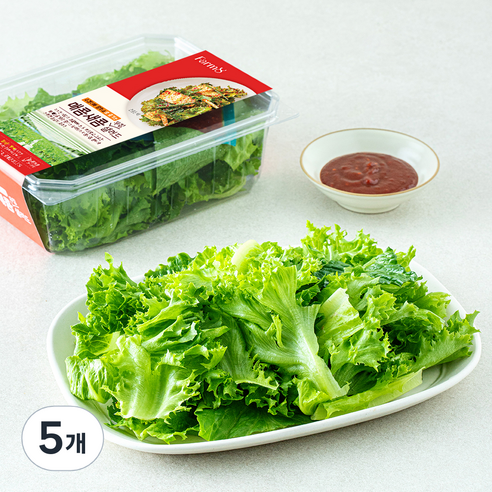 팜에이트 매콤새콤 무침 샐러드, 150g, 5개