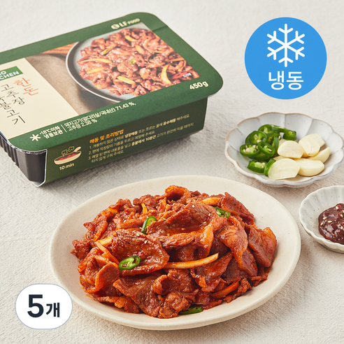 모노키친 한돈 고추장 제육불고기 (냉동), 450g, 5개
