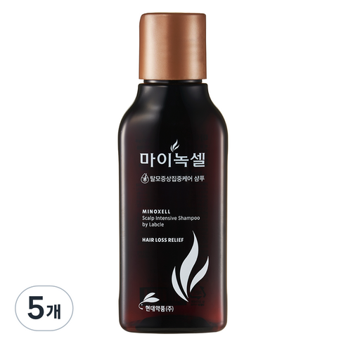 마이녹셀 스칼프 인텐시브 샴푸 바이랩클, 100ml, 5개