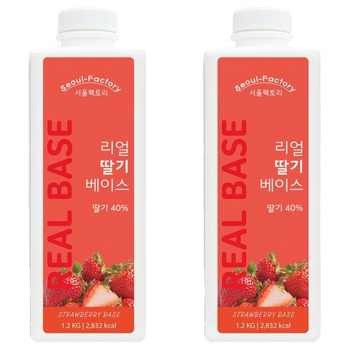 서울팩토리 리얼 딸기 베이스
