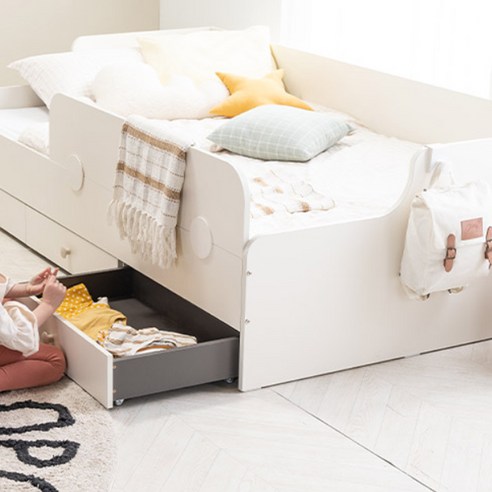 좁은 방, 깔끔하게 넓게 쓰는 마법! 리바트 꼼므주니어 수납 침대 솔직 후기 리바트키즈침대