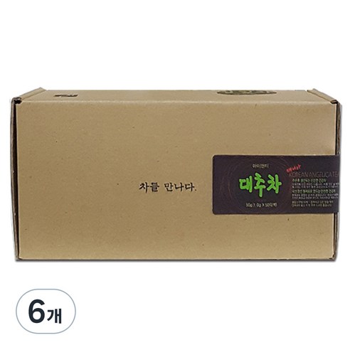아이앤티 대추차 티백, 1g, 50개입, 6개