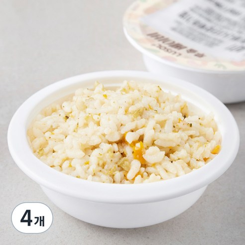 루솔 4단계 13개월 이상 바나나 단호박 아기밥 401, 혼합맛(바나나/단호박), 180g, 4개