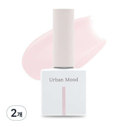 젤로젤로 어반무드 논와이프 시럽젤, JJ-46 무디블러쉬, 10ml, 2개