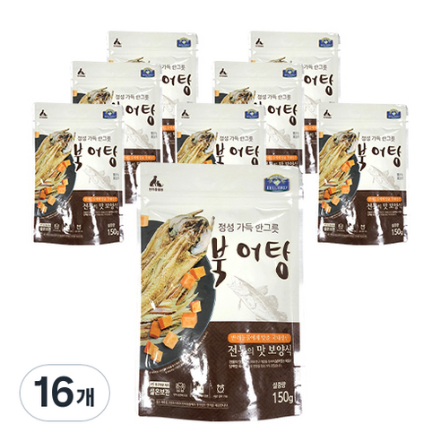 벨버드 반려동물 보양식 150g, 북어탕, 16개