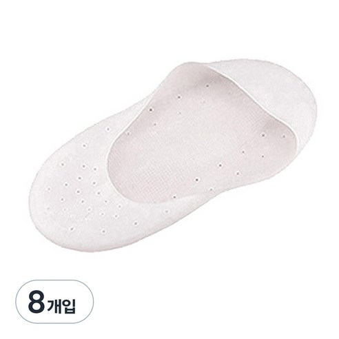 모나코올리브 풀커버 실리콘 풋케어 덧신, 8개입