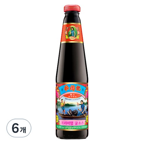 이금기 프리미엄 굴소스, 510g, 6개