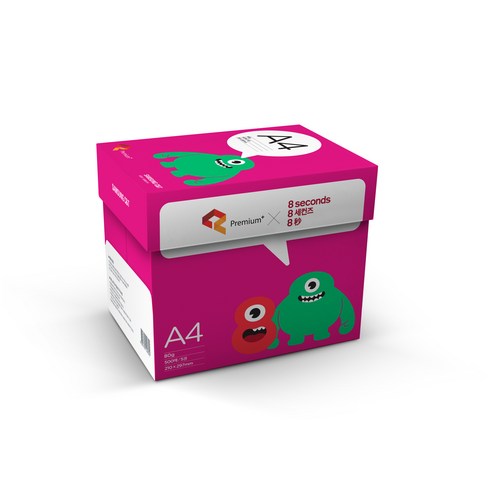 고품질 에잇세컨즈 복사용지: 업무 효율성과 선명한 출력물