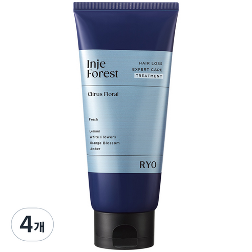 려 자양윤모 트리트먼트 인제숲길, 4개, 200ml