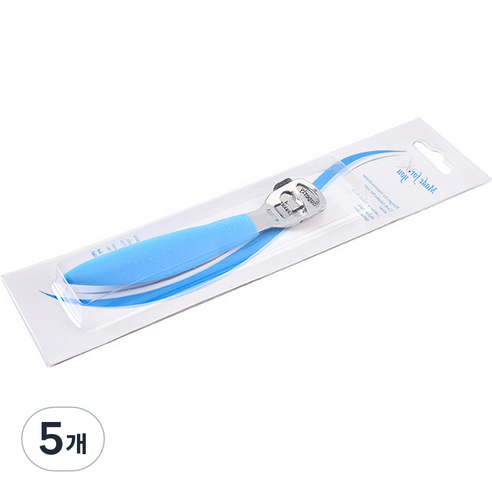 리앤베르 발뒤꿈치 굳은살 각질 제거기 블루 30g, 1개입, 5개