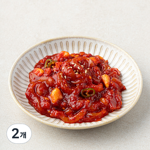 오징어젓, 200g, 2개