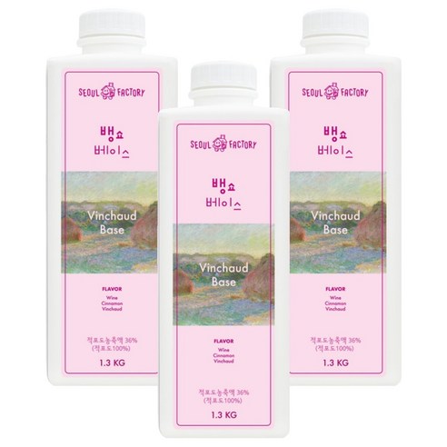 서울팩토리 뱅쇼베이스, 1L, 3개