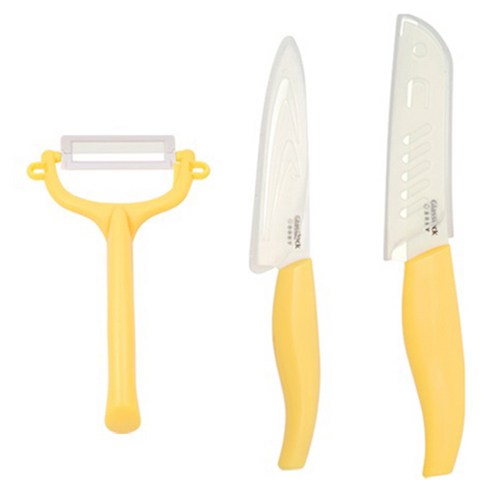 글라스락 베이비 이유식 세라믹 칼 3종 세트