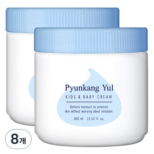 편강율 키즈 앤 베이비 크림, 8개, 400ml