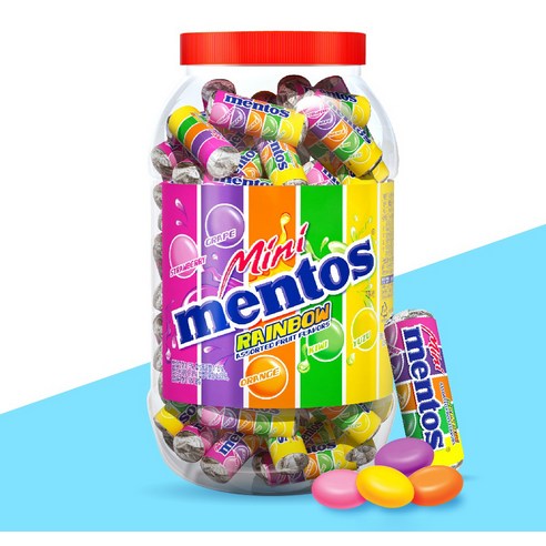 일상에 무지개 한 조각, 멘토스 미니 뉴레인보우 츄잉캔디